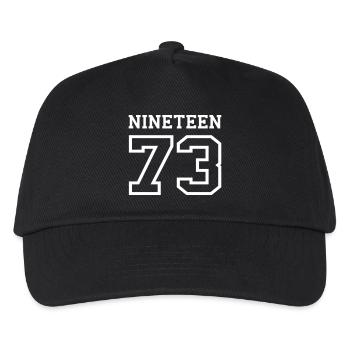 1973 - Kinder Basecap - Schwarz - Vorne