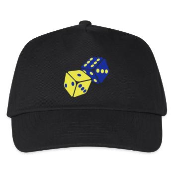 Cube - Casquette de baseball Enfant - noir - Devant
