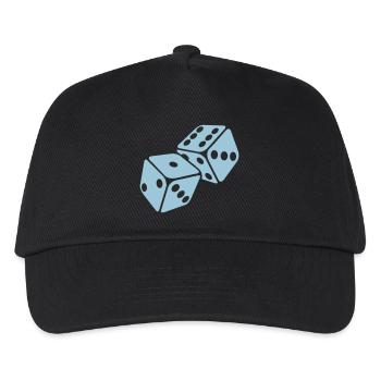 cube - Casquette de baseball Enfant - noir - Devant
