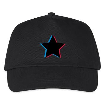 3d anaglyph stars - Casquette de baseball Enfant - noir - Devant