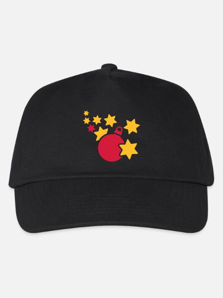 Weihnachten - Kinder Basecap - Schwarz