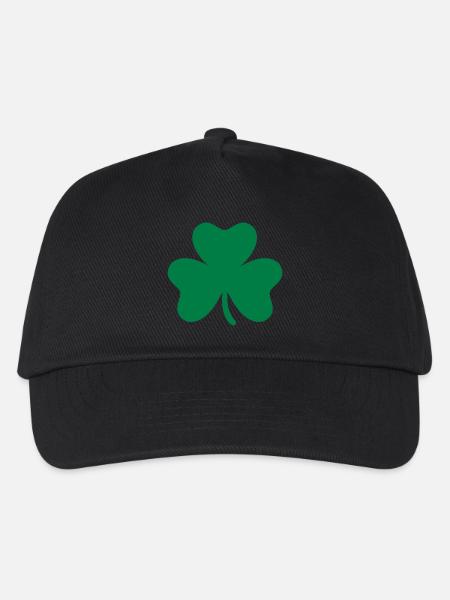 Shamrock - Kinder Basecap - Schwarz