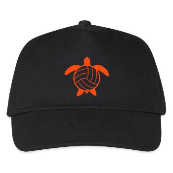 Water Turtle Volleyball Sports Hobby Volley - Kids’ Baseball Cap - black - Front