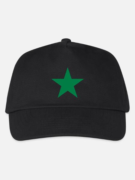 Esperanto - Kinder Basecap - Schwarz