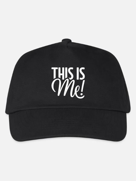 This is me! - Kinder Basecap - Schwarz