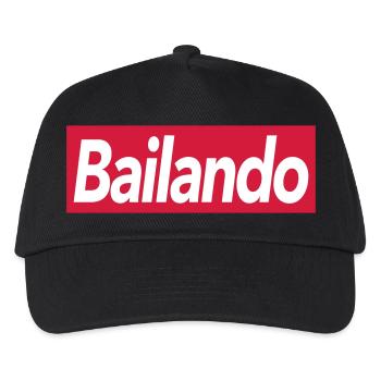 Bailando - Chemise de danse - Casquette de baseball Enfant - noir - Devant