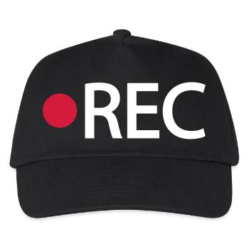 Rec - Kids’ Baseball Cap - black - Front