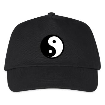 Ying Yang - Casquette de baseball Enfant - noir - Devant