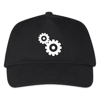Gears - Kids’ Baseball Cap - black - Front