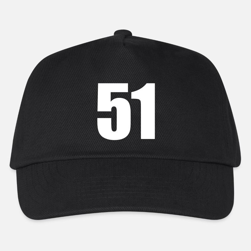 51 - Casquette de baseball Enfant - noir