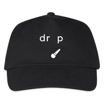 Drop the Microphone - Kids’ Baseball Cap - black - Front