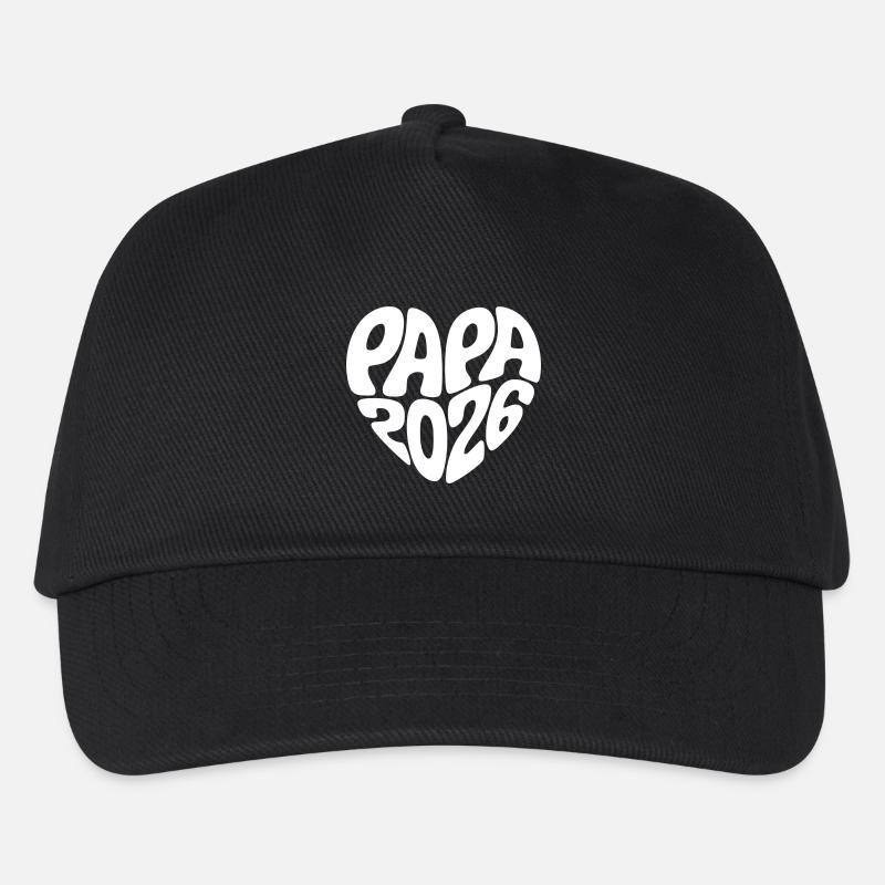 Papa 2026 - Kinder Basecap - Schwarz