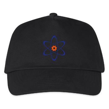 Fachschaft Physik+Technik Uni DuE - Kinder Basecap - Schwarz - Vorne