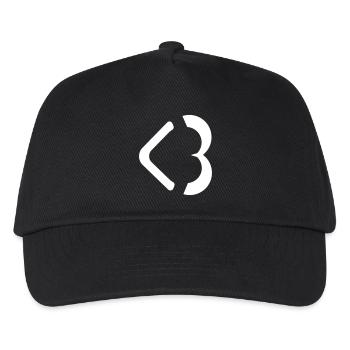 Heart Little Three - Kids’ Baseball Cap - black - Front