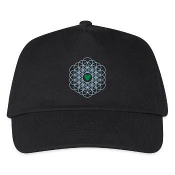 flower of Life - Kids’ Baseball Cap - black - Front