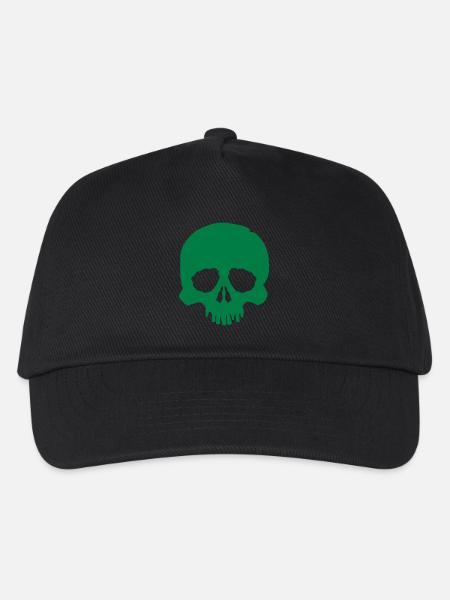 skull - Kinder Basecap - Schwarz