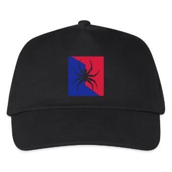 spider tier - Kinder Basecap - Schwarz - Vorne