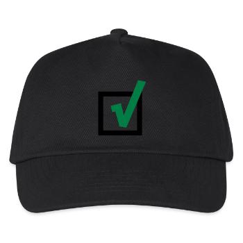Haken - Kinder Basecap - Schwarz - Vorne