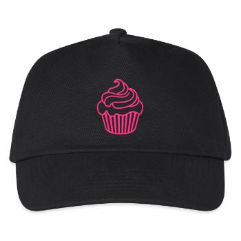 Cupcake - Casquette de baseball Enfant - noir - Devant