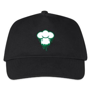 Graffiti Chef's Hat Kitchen Master Chef Cool Spray - Kids’ Baseball Cap - black - Front
