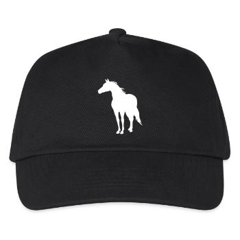Horses - Kids’ Baseball Cap - black - Front