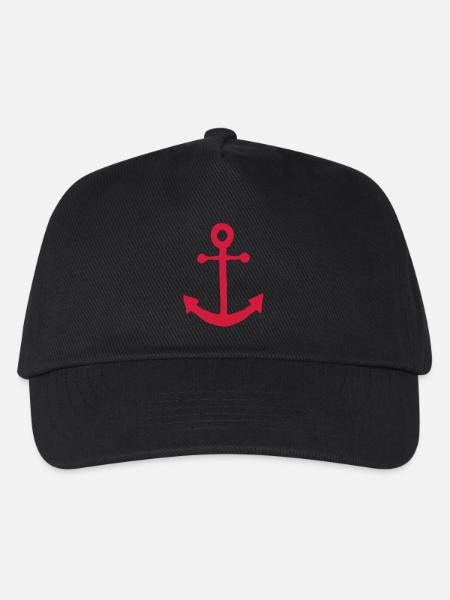 Anchor - Kids’ Baseball Cap - black