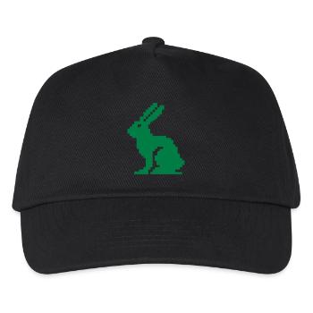 Lapin Pixel - Casquette de baseball Enfant - noir - Devant