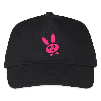 hase - Kinder Basecap - Schwarz - Vorne