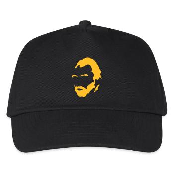 Vincent Van Gogh Beard - Kinder Basecap - Schwarz - Vorne