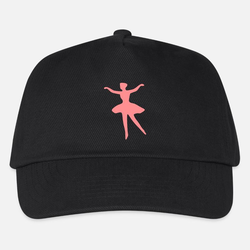 Ballerina - Kinder Basecap - Schwarz