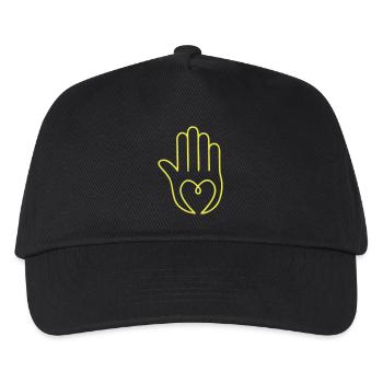 Ornement emblème Mandala06 - Casquette de baseball Enfant - noir - Devant