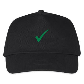 Haken - Kinder Basecap - Schwarz - Vorne