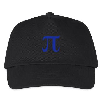 Pi - Kids’ Baseball Cap - black - Front