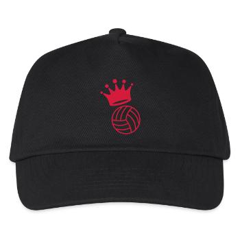Volleyball - Volley Ball - Volley-Ball - Sport - Kids’ Baseball Cap - black - Front