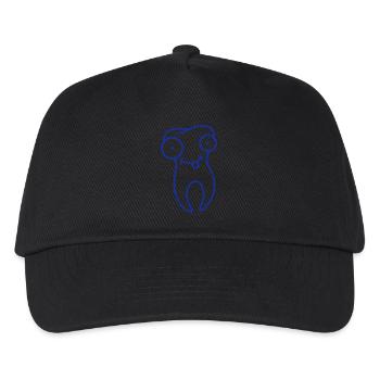 Cartoon Tooth - Kids’ Baseball Cap - black - Front