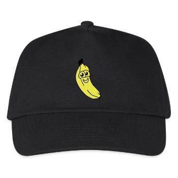 small banana - Kids’ Baseball Cap - black - Front