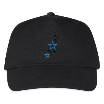 Stars - Kids’ Baseball Cap - black - Front