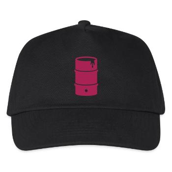 Barrel - Kids’ Baseball Cap - black - Front