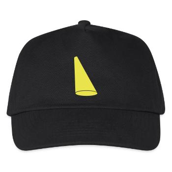 Design Spotlight Light Cone Stage - Kids’ Baseball Cap - black - Front