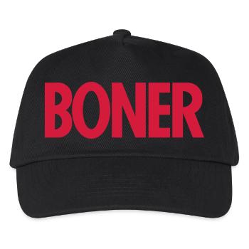Boner - Kids’ Baseball Cap - black - Front
