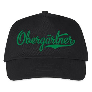 gärtner - Kinder Basecap - Schwarz - Vorne