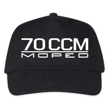 Emblème de cyclomoteur 70 ccm - Casquette de baseball Enfant - noir - Devant