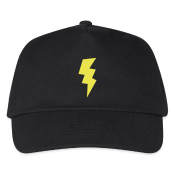Blitz - Kinder Basecap - Schwarz - Vorne