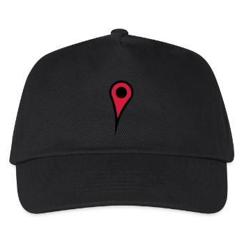 point de vue - Casquette de baseball Enfant - noir - Devant