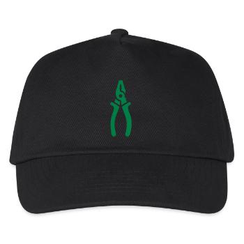 Tool pliers - Kids’ Baseball Cap - black - Front