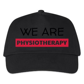 Kinésithérapie / Kiné / Masseur / Docteur - Casquette de baseball Enfant - noir - Devant