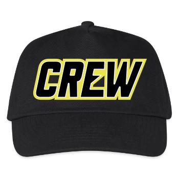 Crew - Kinder Basecap - Schwarz - Vorne