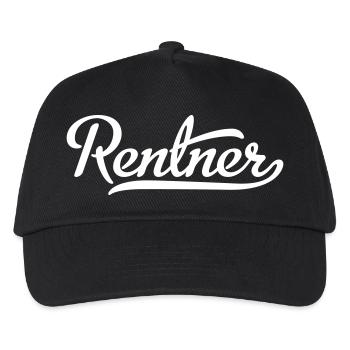 Rentner - Kinder Basecap - Schwarz - Vorne