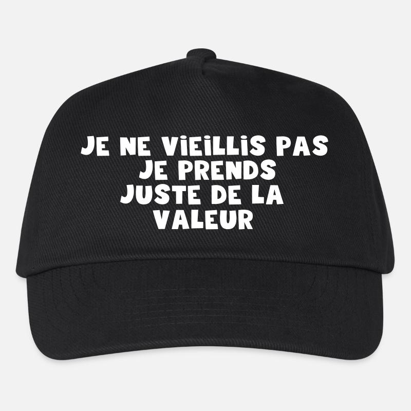 juste de la valeur - Casquette de baseball Enfant - noir