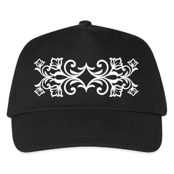 Ornament Element - Kids’ Baseball Cap - black - Front